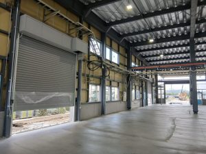 新工場建設(工場内)