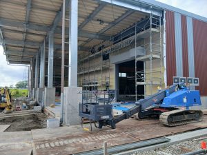 新工場建設(外観)